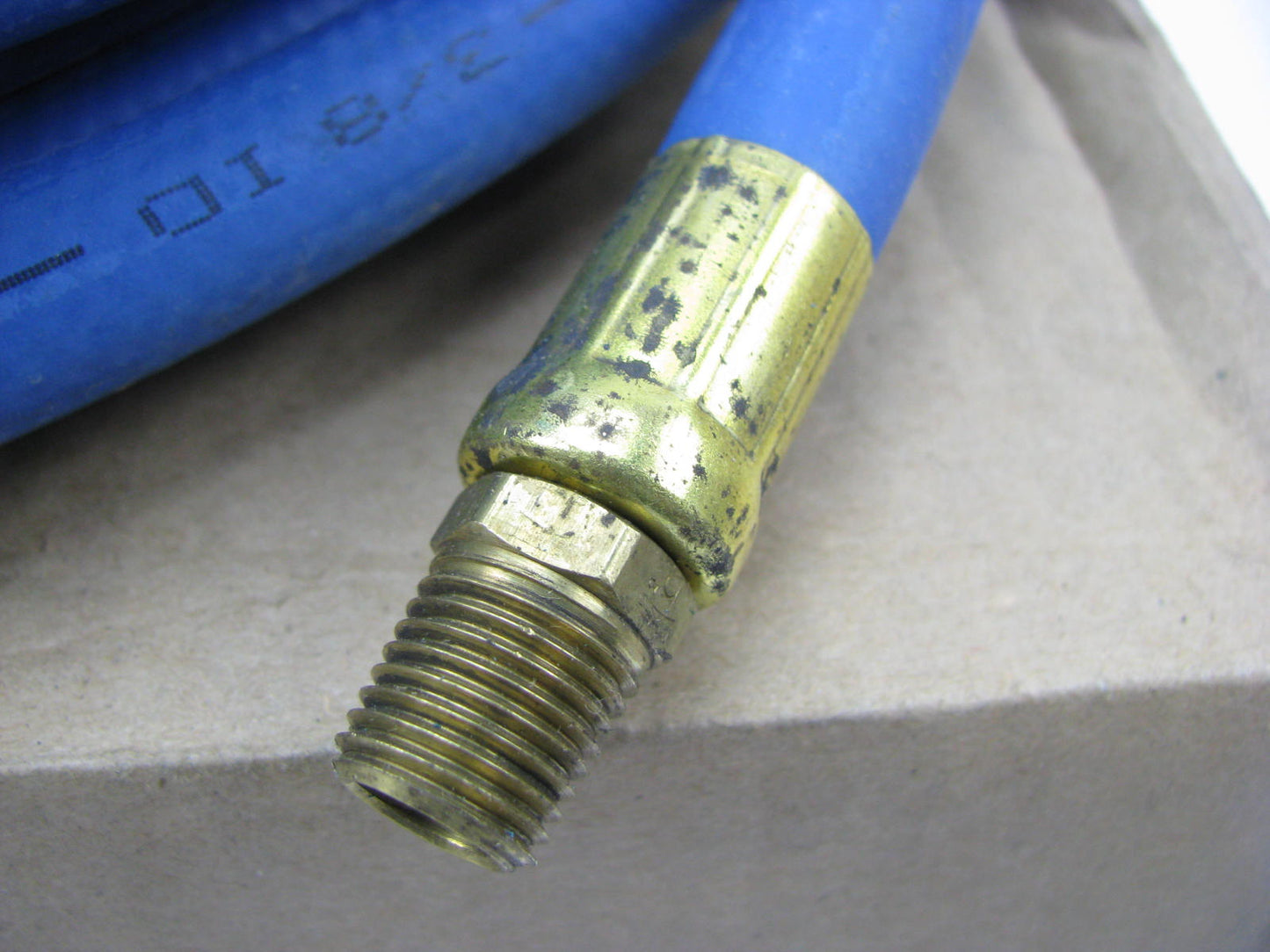Dayco 80007 Service Station Air Hose 3/8 Inch 50 Feet 1/4''x1/4'' Male