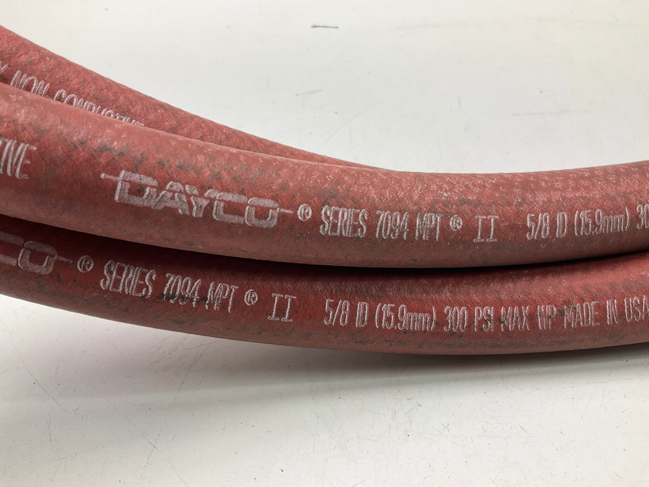 13 FEET- Dayco 5/8'' Premium Multi-Purpose (Air, Water, Oil) Hose 300 PSI, 250'