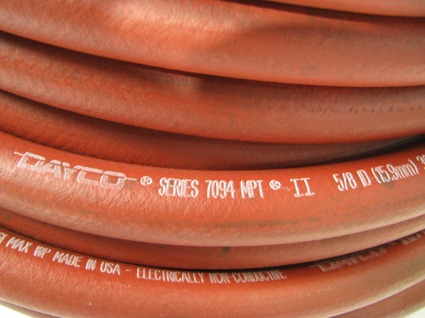 SOLD BY FOOT - DAYCO (Parker) 7094 MPT II 5/8'' Non-Conductive Multipurpose Hose