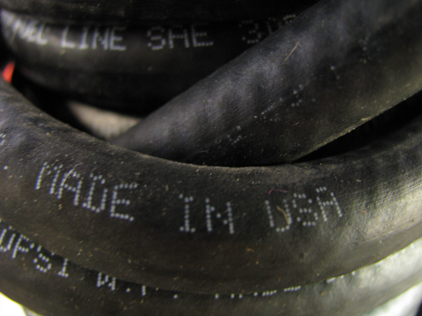 25 FEET - Dayco 80057 Fuel Hose SAE 30R7 50 PSI 1/4'' ID X 25' Long - MADE IN USA