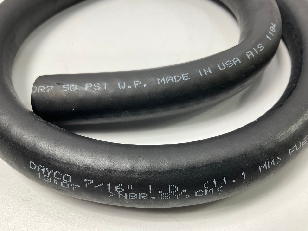 2 FEET - Dayco 80076 Fuel Line Hose, 7/16'' ID X 2' Long