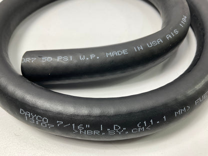 2 FEET - Dayco 80076 Fuel Line Hose, 7/16'' ID X 2' Long