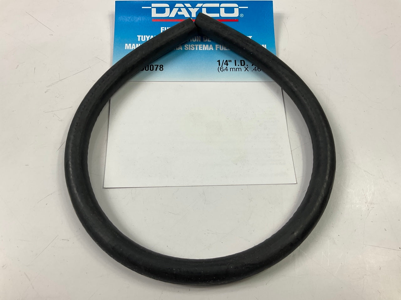 Dayco 80078 Fuel Injection Hose, 1/4'' ID X 18''