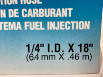 Dayco 80078 Fuel Injection Hose, 1/4'' ID X 18''