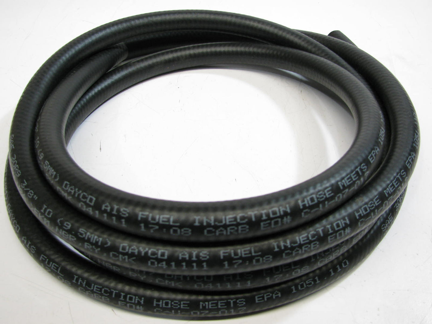 10 FEET - Dayco 80083 Fuel Injection Fuel Hose 1/4'' ID SAE 30R9 100 PSI W.P.