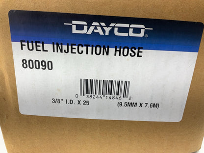 25 FEET - Dayco 80090 3/8'' Fuel Injection Fuel Hose, 100 PSI Working Pressure