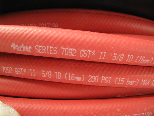 SOLD BY FOOT - Parker GST II 5/8'' 7092 General Purpose Industrial Air Water Hose