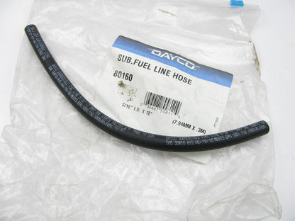 Dayco 80160 Submersible Fuel Hose - 5/16'' ID X 12'' Long - SAE J30R10
