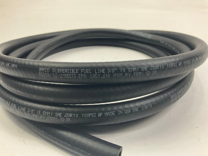 Dayco 80164 Submersible In Tank Gasoline Fuel Hose - 3/8'' ID X 10, 100 PSI