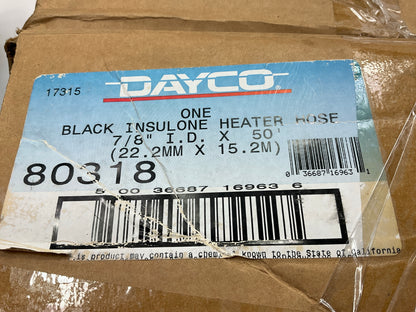 Dayco 80318 HVAC Oil Cooler Heater Hose 7/8'' I.D. X 50'