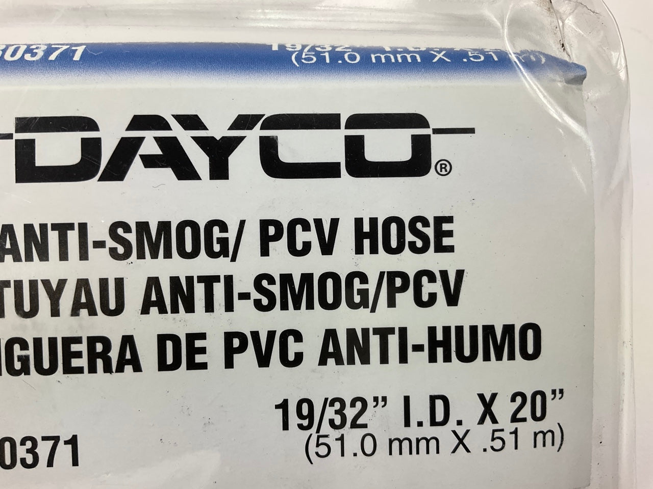 Dayco 80371 Crankcase Ventilation System PCV Valve Hose, 19/32'' ID X 20'' Long