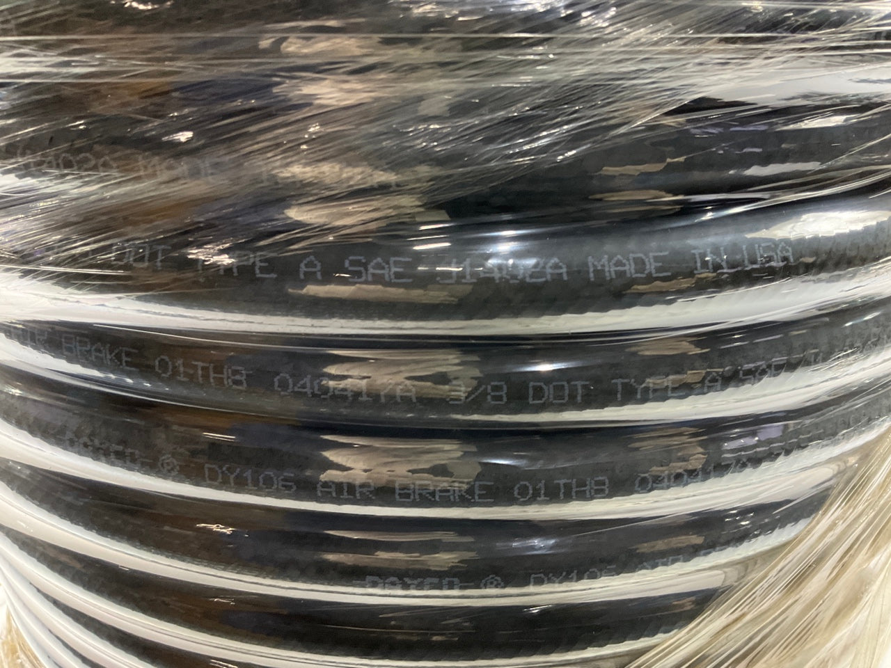 250 FEET - Dayco 80373 Air Brake Hose, SAE J1402A, 3/8'' ID X 250' LONG