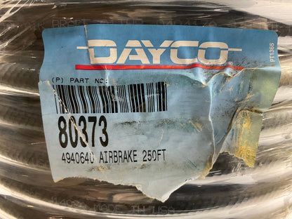 250 FEET - Dayco 80373 Air Brake Hose, SAE J1402A, 3/8'' ID X 250' LONG