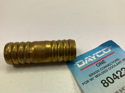 Dayco 80423 Radiator Coolant Hose Connector, 3/4''