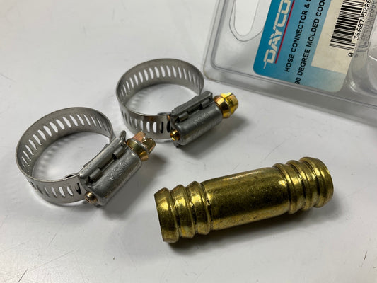 Dayco 80431 HVAC Heater Hose Hose Connector Splice W/ Clamps - 5/8''