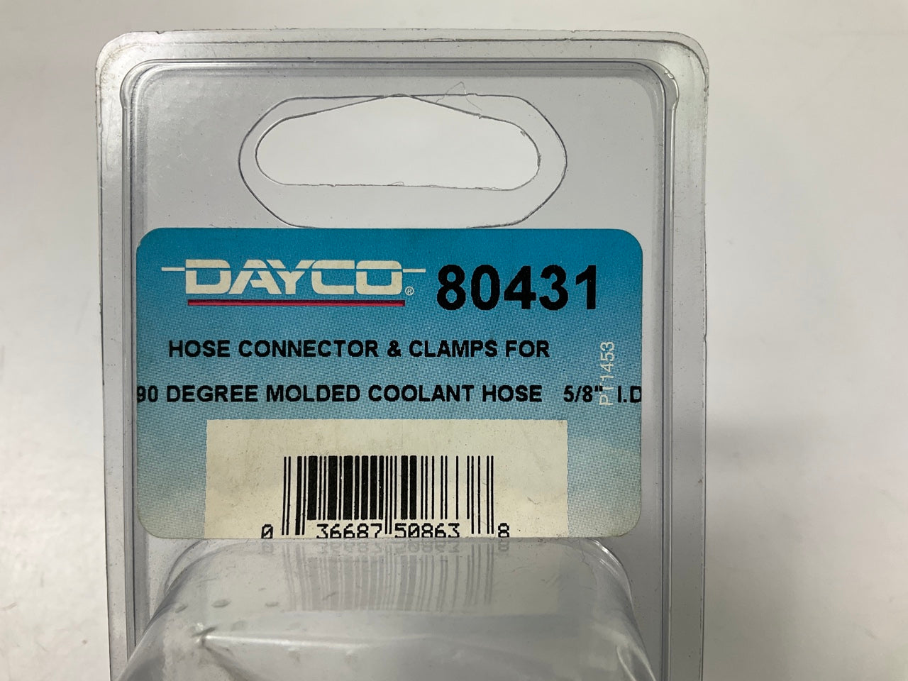 Dayco 80431 HVAC Heater Hose Hose Connector Splice W/ Clamps - 5/8''