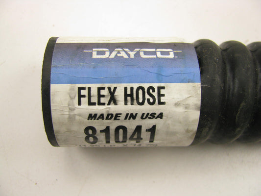 Dayco 81041 Flexible Radiator Coolant Hose - Upper / Lower, 1.25'' ID, 14.75'' L