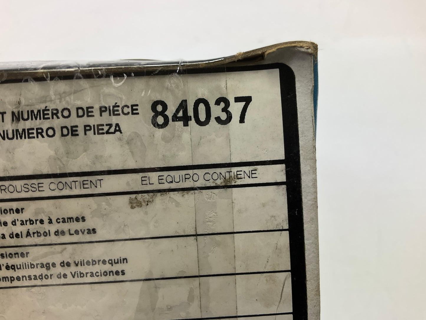 Dayco 84037 Engine Timing Belt Component TCK244, 1435-0037, TBK037, BK244