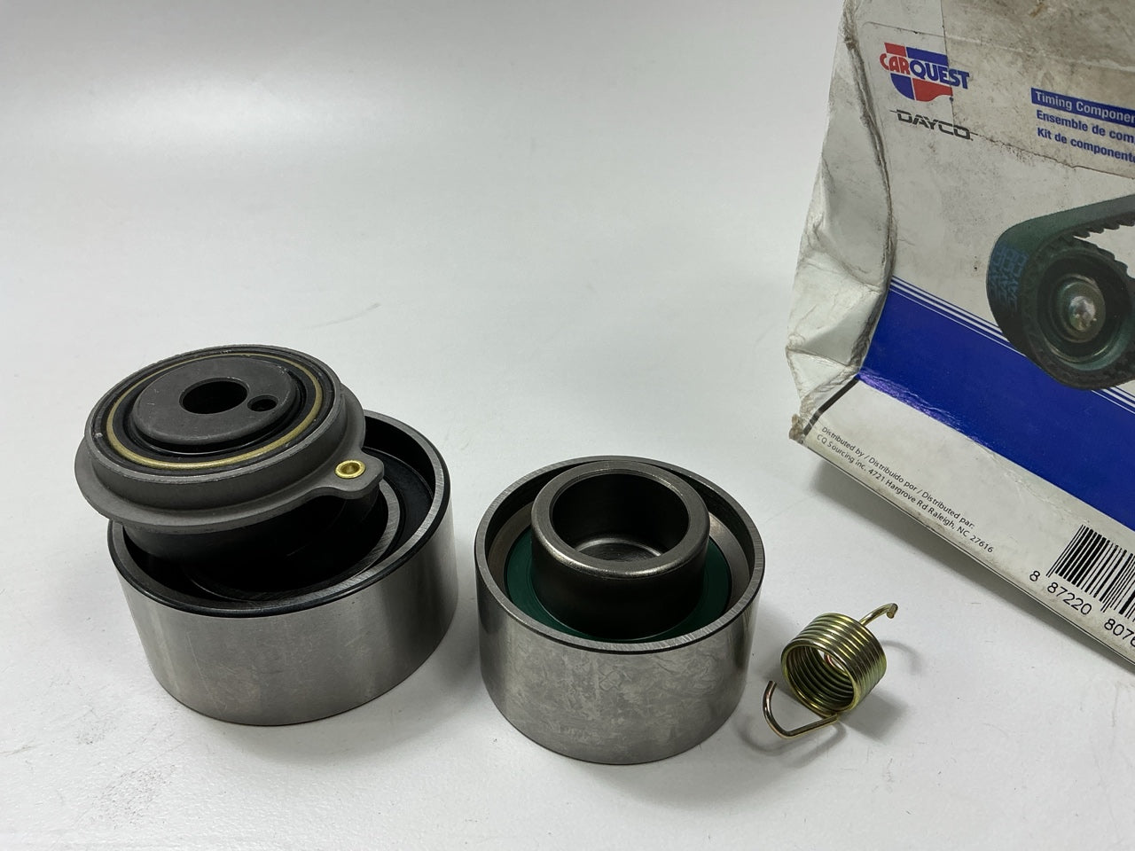 Dayco 84083 Engine Camshaft Timing Belt Kit: Belt Idler, Tensioner, & Spring