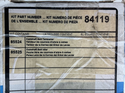 Dayco 84119 Engine Camshaft Timing Belt Kit: Belt Tensioner & Belt Idler
