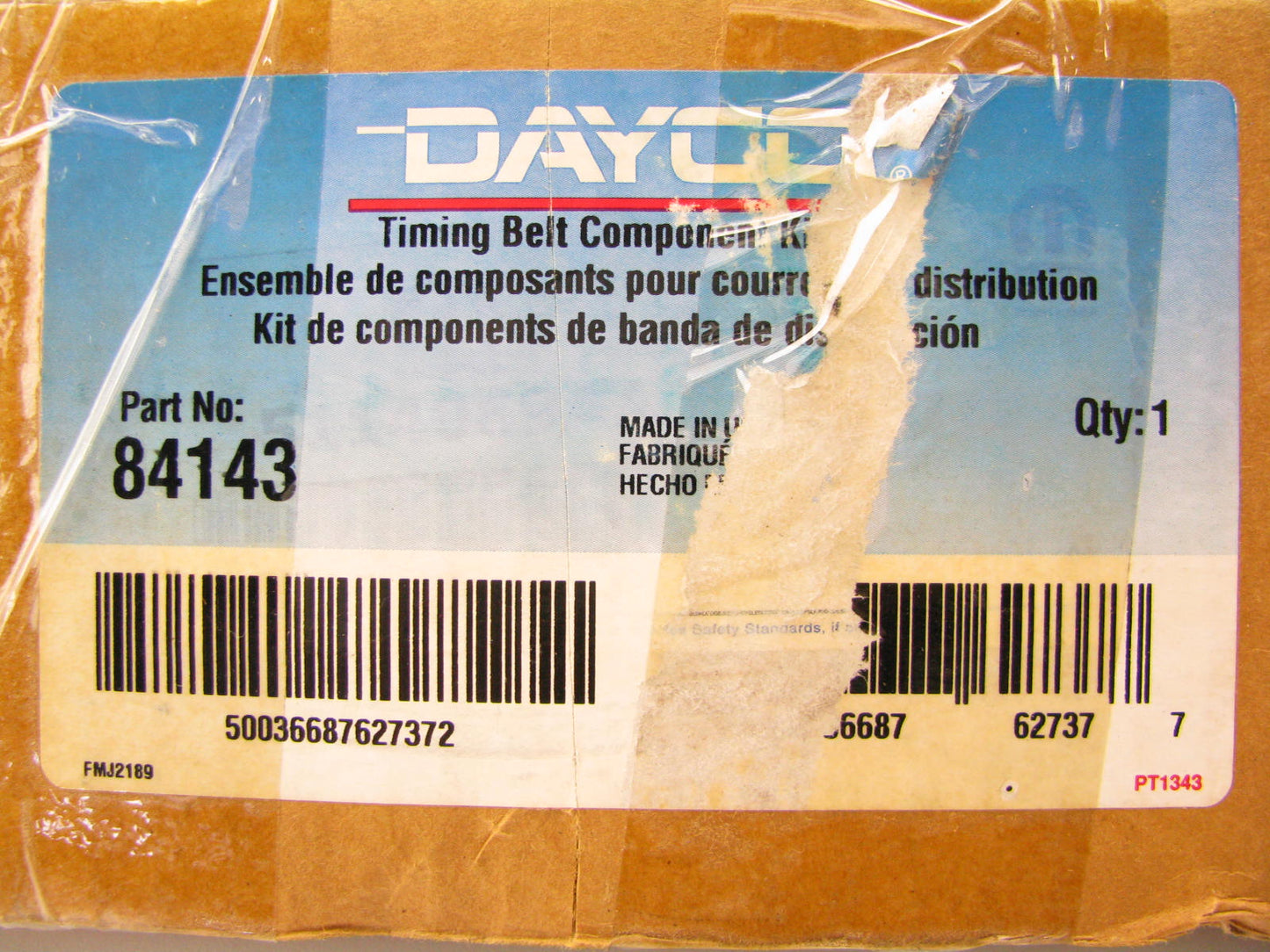 Dayco 84143 Engine Timing Belt & Cover Kit  For 2001-2002 PT Cruiser 2.4L