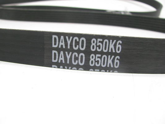 Dayco 850K6 Serpentine Belt - 0.82'' X 85.50'' - 6 Ribs
