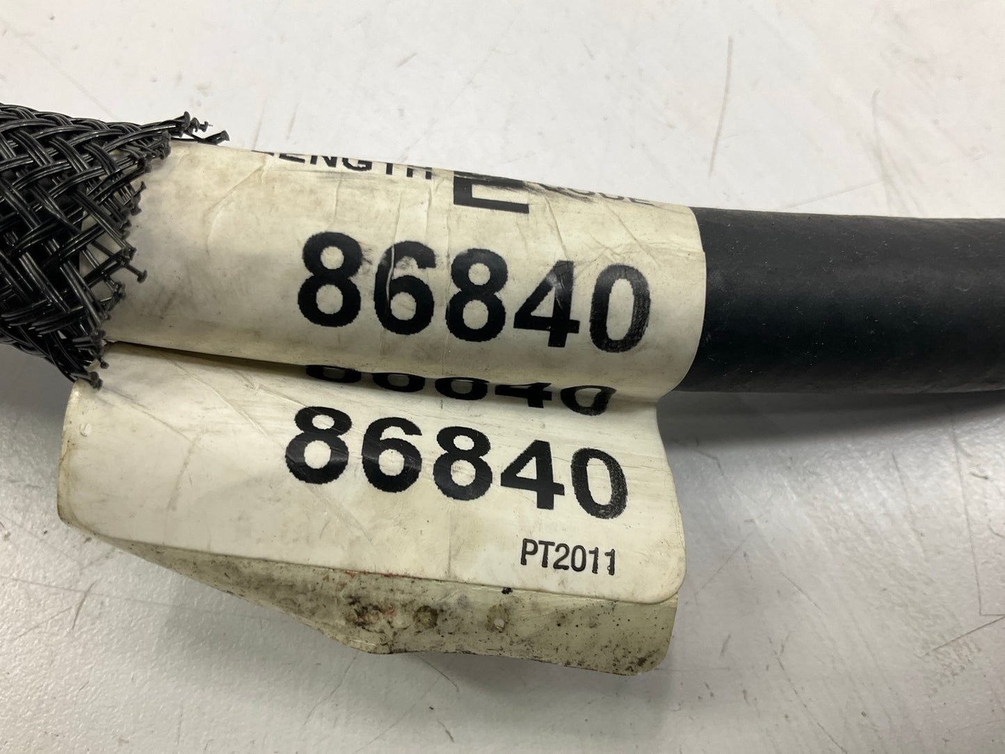 Dayco 86840 HVAC Molded Reservoir To Pipe Heater Hose