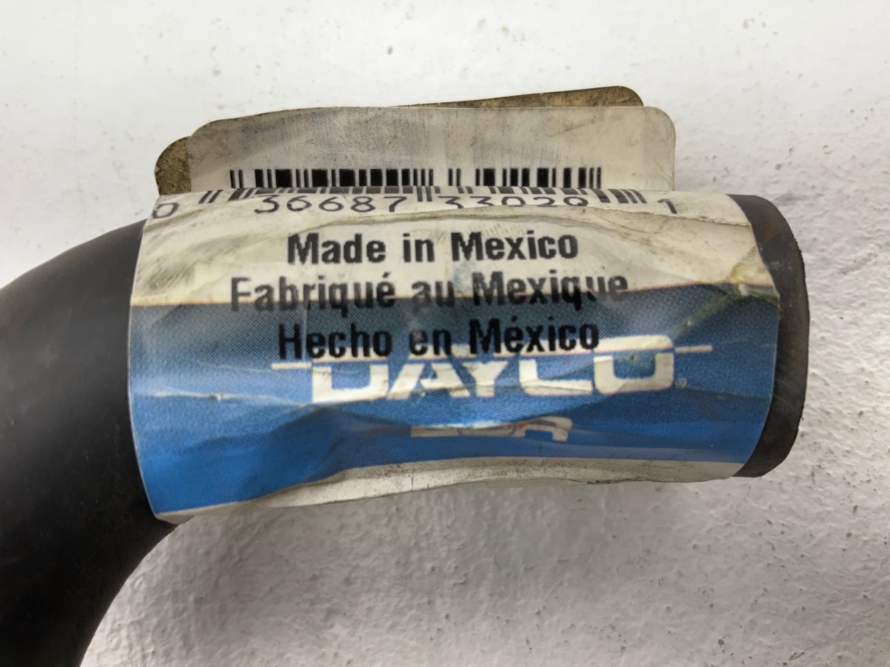 Dayco 87800 HVAC Molded Heater Inlet Hose