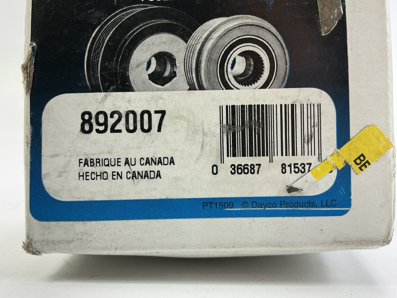 Dayco 892007 Alternator Decoupler Pulley