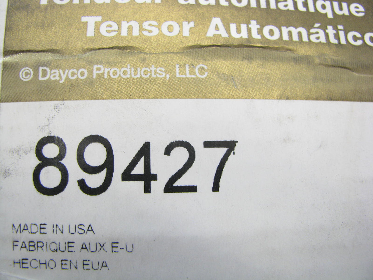 Dayco 89427 Belt Tensioner Assembly For 2001 Volvo VNL VNM 10.8L-L6 Turbo Diesel