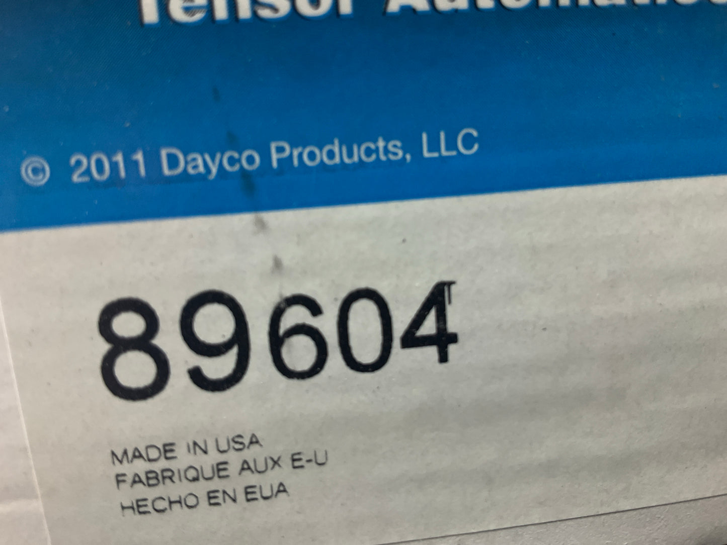 Dayco 89604 Accessory Drive Belt Tensioner Assembly