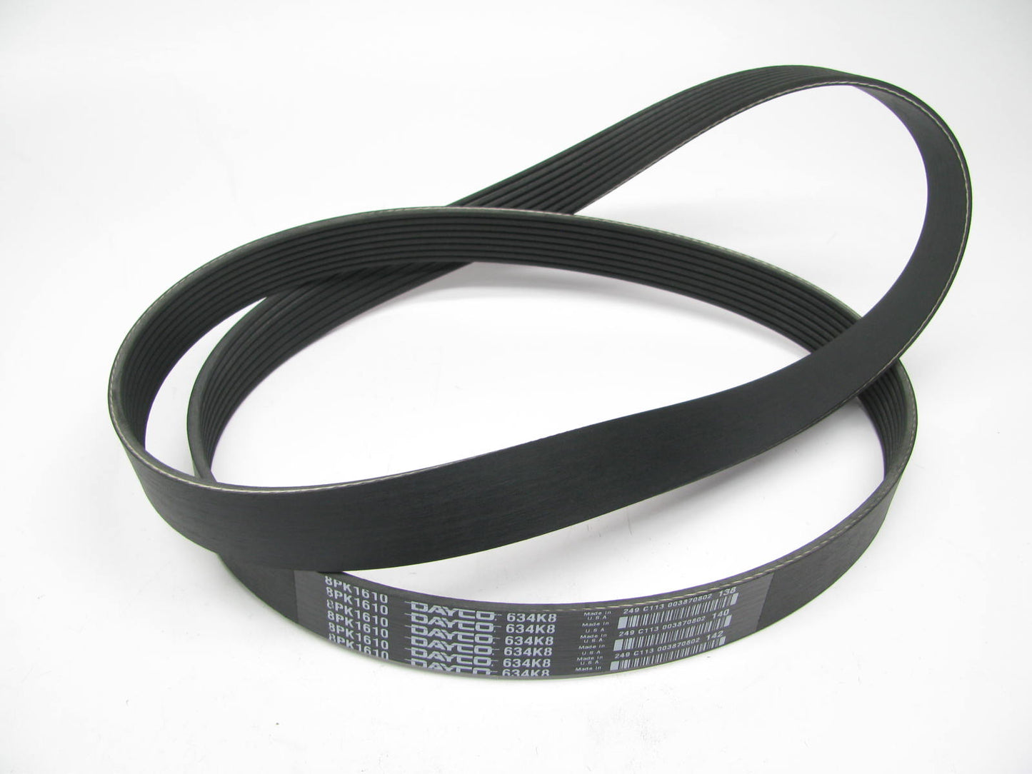 Dayco 8PK1610 V-Ribbed Belt  1610mm 8 Ribs