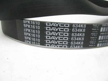 Dayco 8PK1610 V-Ribbed Belt  1610mm 8 Ribs