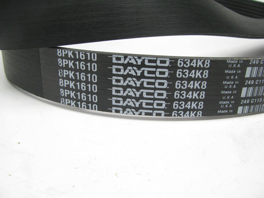Dayco 8PK1610 V-Ribbed Belt  1610mm 8 Ribs