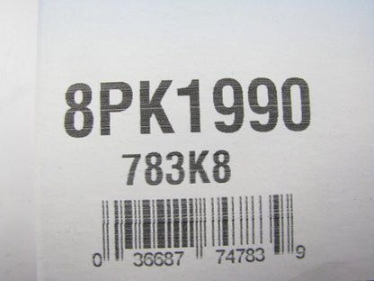 Dayco 8PK1990 Serpentine Belt - 1.12'' X 74.625'' - 8 Ribs