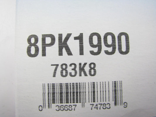 Dayco 8PK1990 Serpentine Belt - 1.12'' X 74.625'' - 8 Ribs
