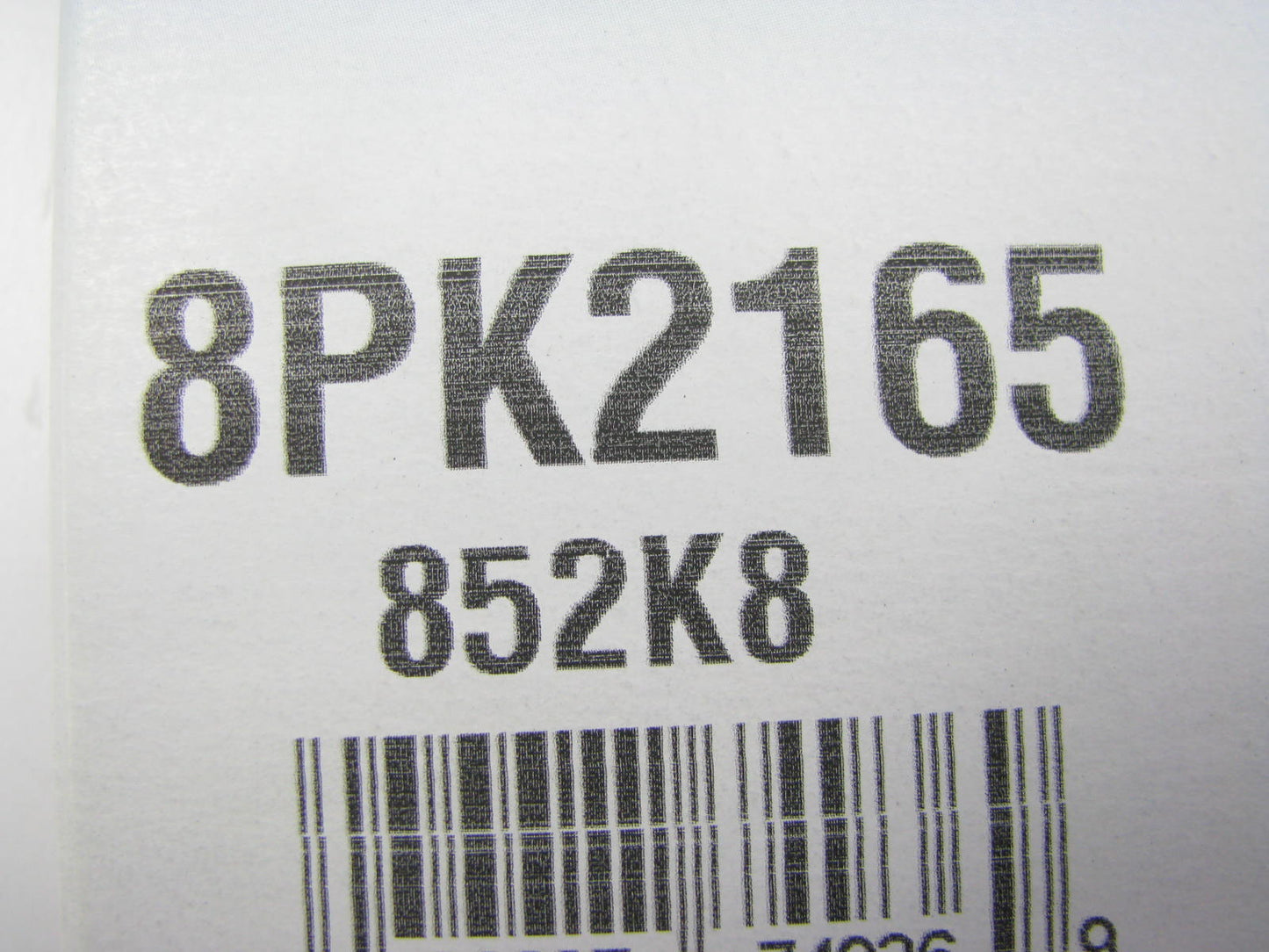 Dayco 8PK2165 Serpentine Belt - 28mm X 2165mm - 8 Ribs