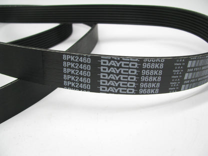 Dayco 8PK2460 Serpentine Belt - 1992 Mercedes 4.2L 5.0L M119.971 M119.970 V8