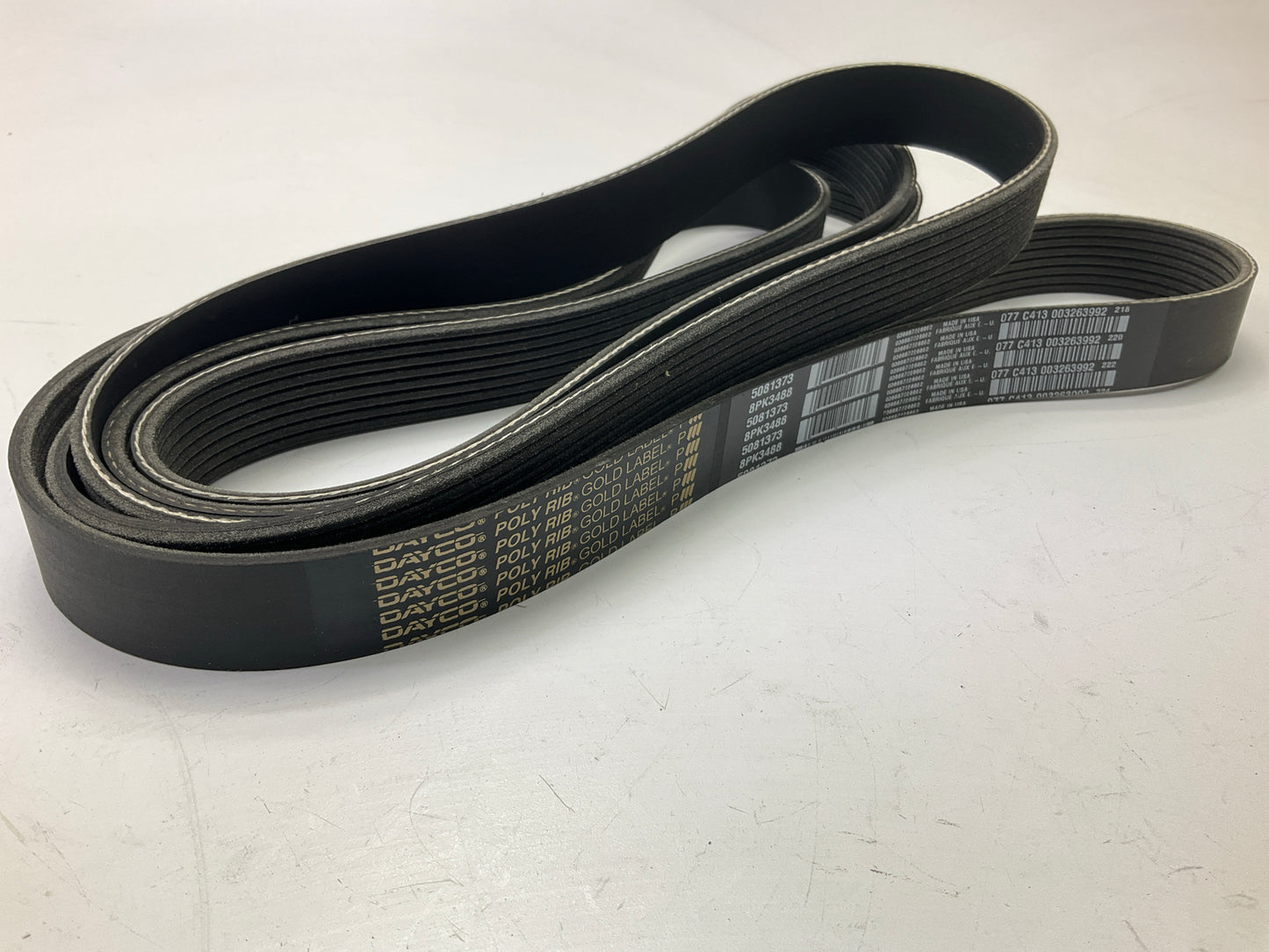 Dayco 8PK3488 Main Drive Serpentine Belt 5081373, 1373K8, 207547, 208883