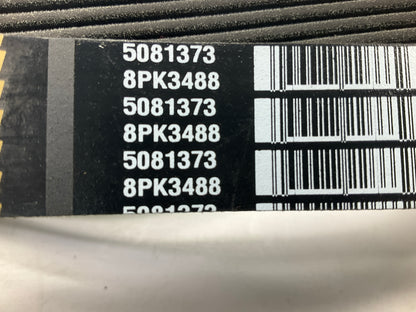 Dayco 8PK3488 Main Drive Serpentine Belt 5081373, 1373K8, 207547, 208883