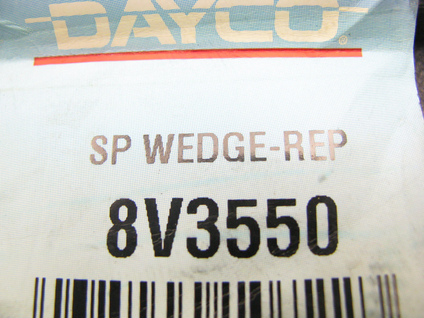 Dayco 8V3550 V-Wedge Industrial Accessory Drive Belt - 1'' X 355''