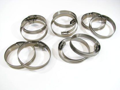 (10) Dayco 92104 Stainless Steel Worm Gear Hose Clamp - 4-1/8'' - 7''