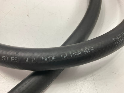 6 FEET - Dayco 5/8'' Low Pressure 50 PSI Fuel Line Hose SAE 30R7