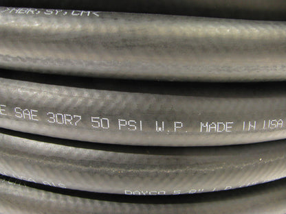 250 FEET - Dayco 5/8'' Low Pressure 50 PSI Fuel Line Hose SAE 30R7 - Roll Of 250'