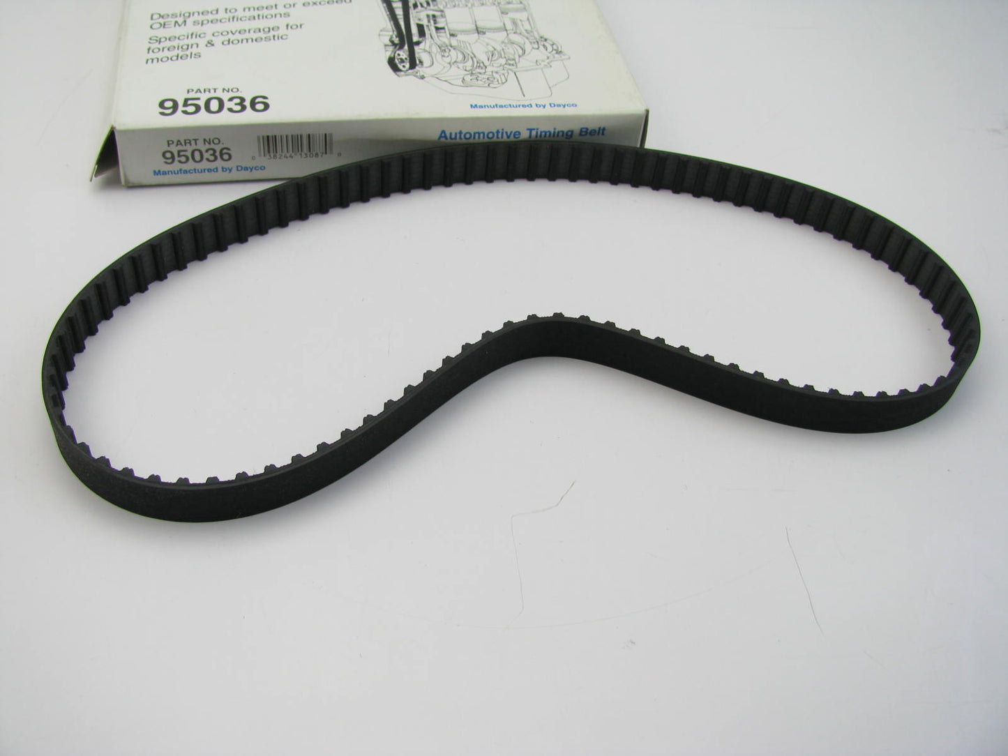 Dayco 95036 Engine Timing Belt 1975 Honda Civic 1.5L, 1988-1993 Toyota Geo 1.6L