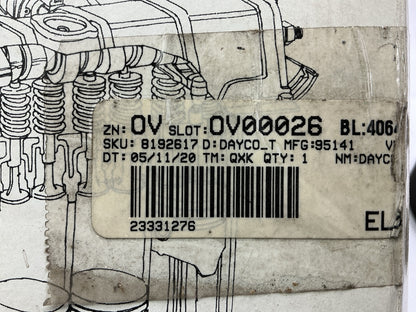 Dayco 95141 Engine Camshaft Timing Belt 88-89 Festiva 86-89 323 87-90 Tracer