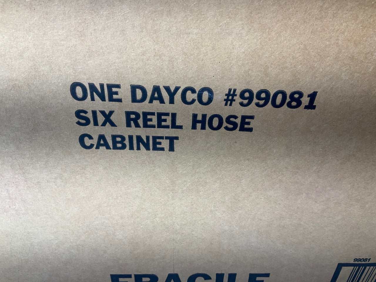 Dayco 99081 6 Spool Hose Cabinet Without Product, 22-3/4'' X 12'' X 19-1/2''