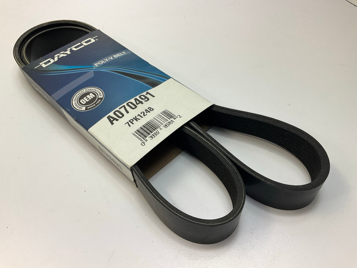 Dayco A070491 Air Conditioning Serpentine Belt 08-10 Malibu, 07-09 Aura, Vue