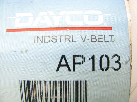 Dayco AP103 Industrial Accessory Drive Belt - 1/2'' X 105''