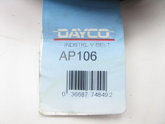 Dayco AP106 Industrial Accessory Drive Belt - 1/2'' X 108''